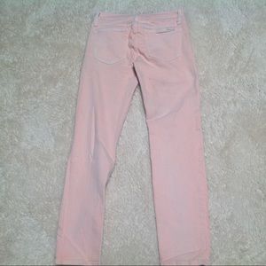 JOE'S JEANS sz 26 fade Pink/ orange color skinny